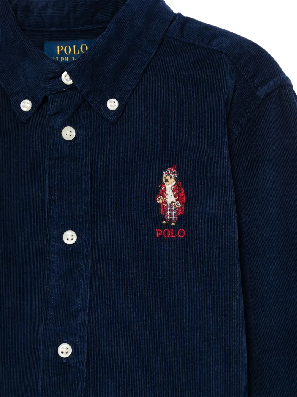 POLO RALPH LAUREN KIDS Shirt met print Blauw