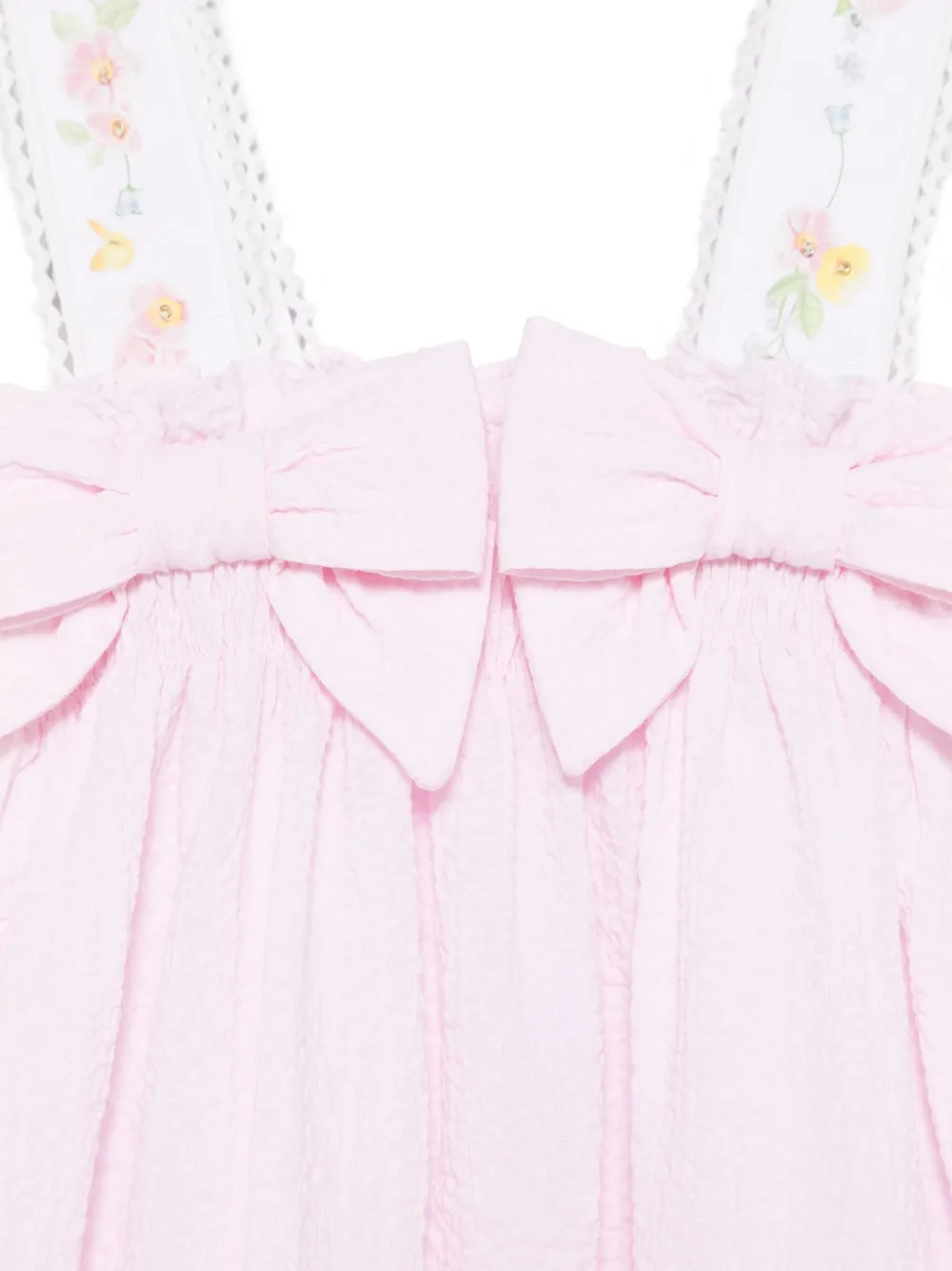 Lapin House Jurk met strikdetail 500 PINK