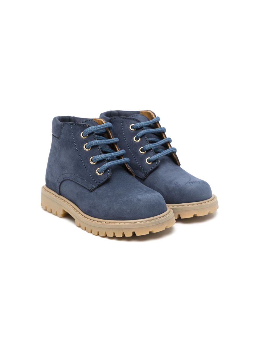 Gallucci Kids suede boots Blue