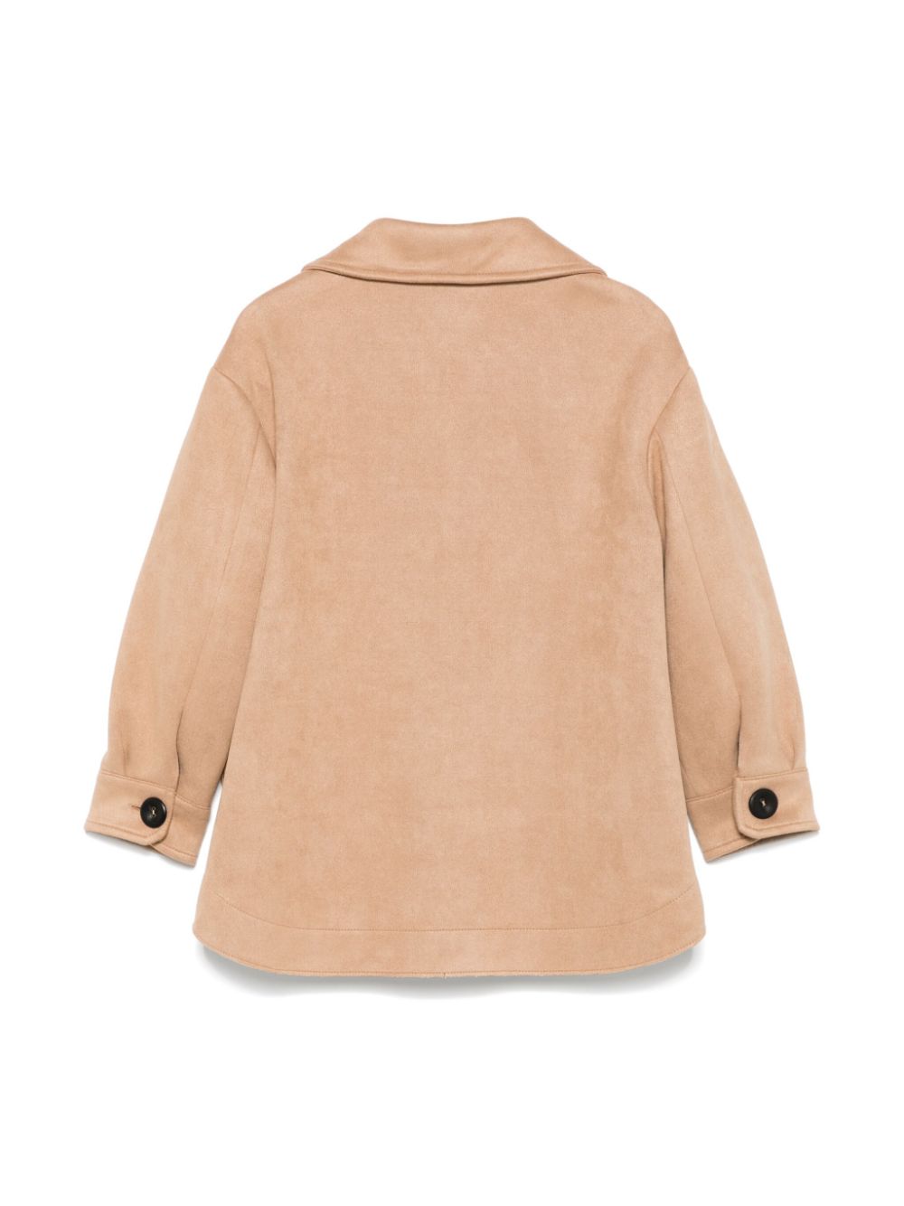 Mi Mi Sol faux-suede jacket - Beige