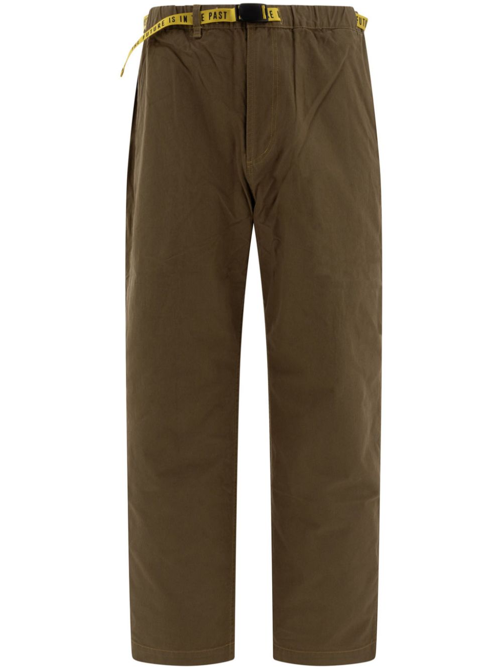 cotton tapered trousers