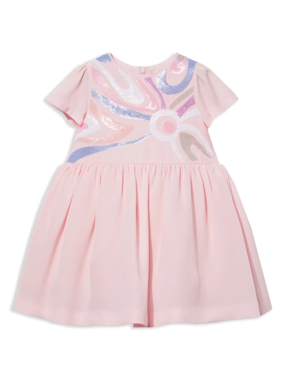 PUCCI Junior Vestido com aplicação Marmo | Rosa | Image 1