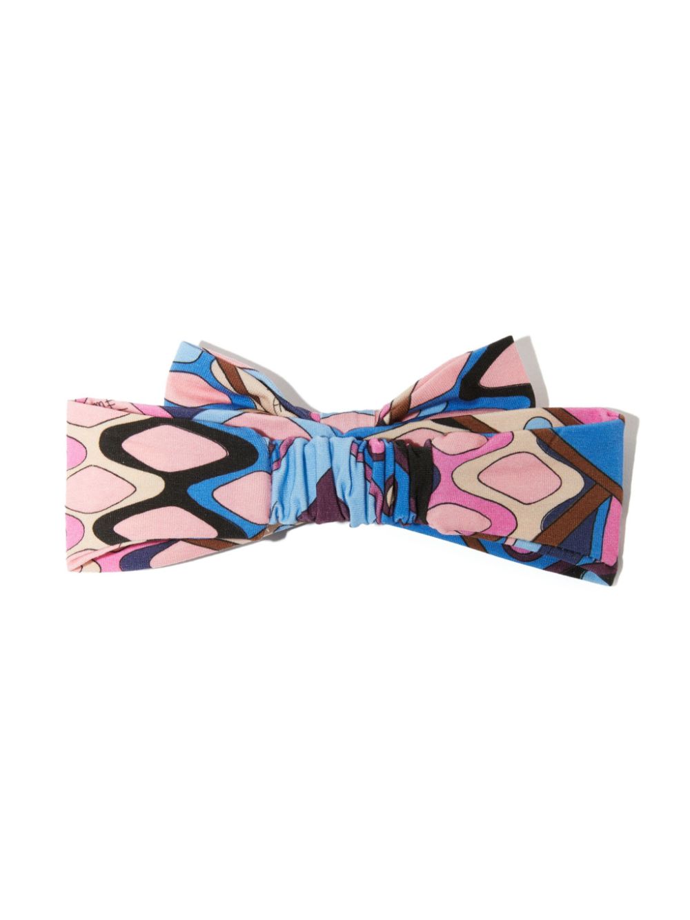 PUCCI Junior Vivara-print headband - Roze