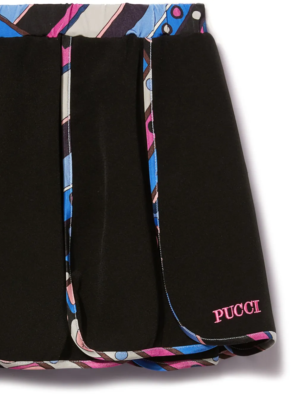 PUCCI Junior Rok met Vivara-print Zwart