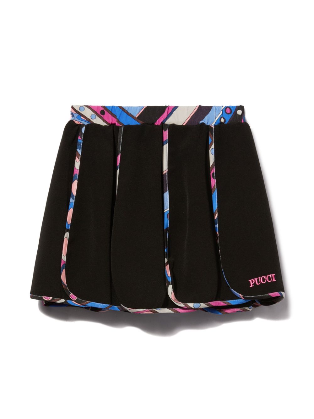 PUCCI Junior Rok met Vivara-print Zwart