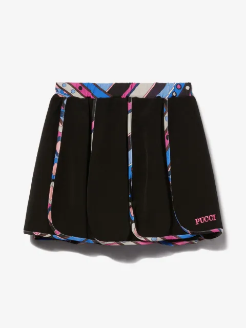 PUCCI Junior Vivara-print skirt