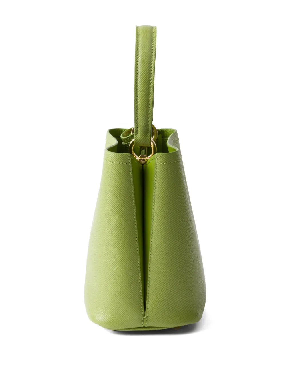 Prada Panier kleine tas Groen