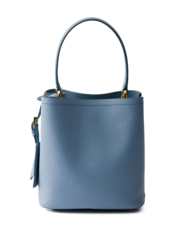 PRADA ミニバッグ Prada パニエ ミニバッグ | ブルー | FARFETCH JP