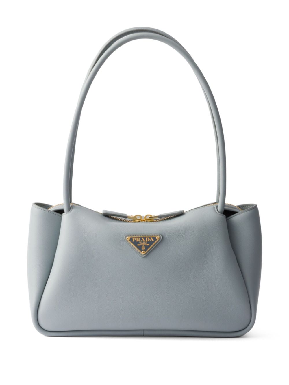 Prada medium leather tote bag Blauw