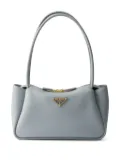 Prada medium leather tote bag - Blue