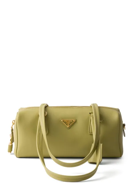 Prada medium leather top-handle bag