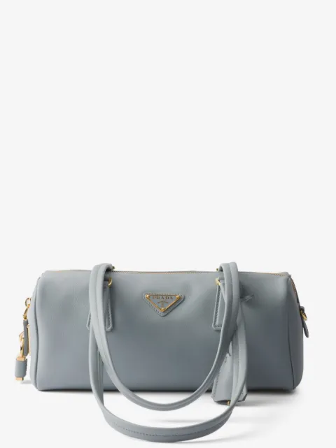 Prada medium leather top-handle bag