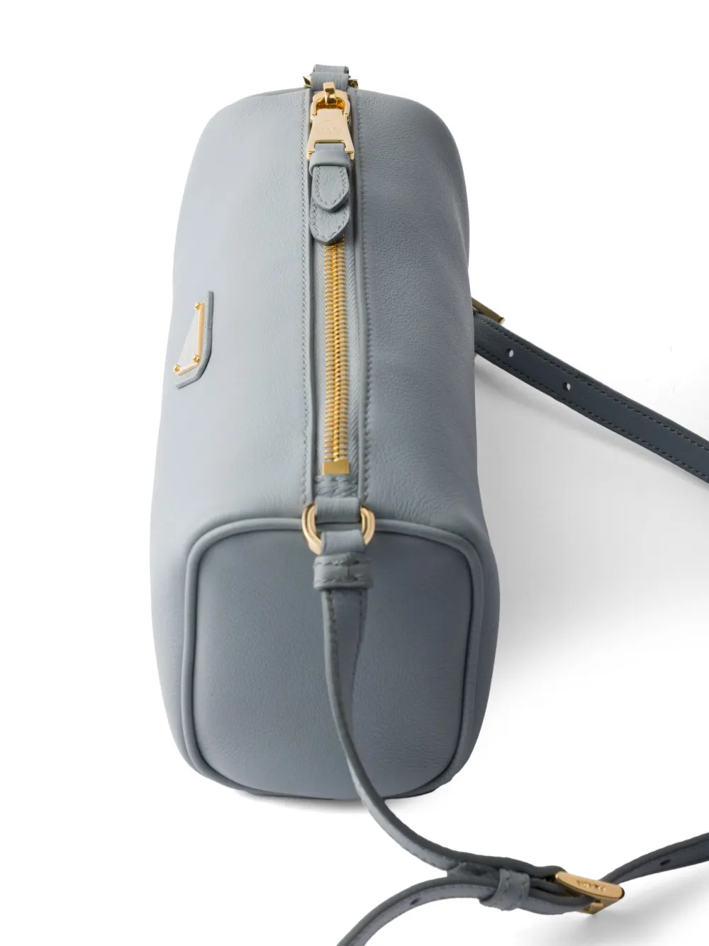 Prada Leren schoudertas Blauw