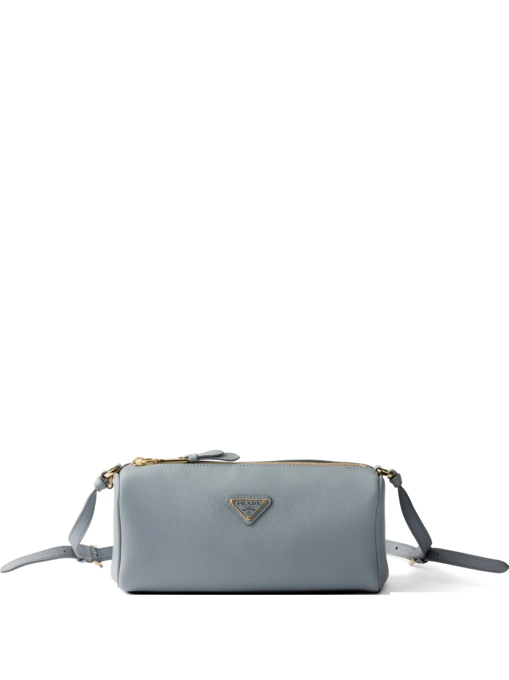 Prada leather shoulder bag - Blu