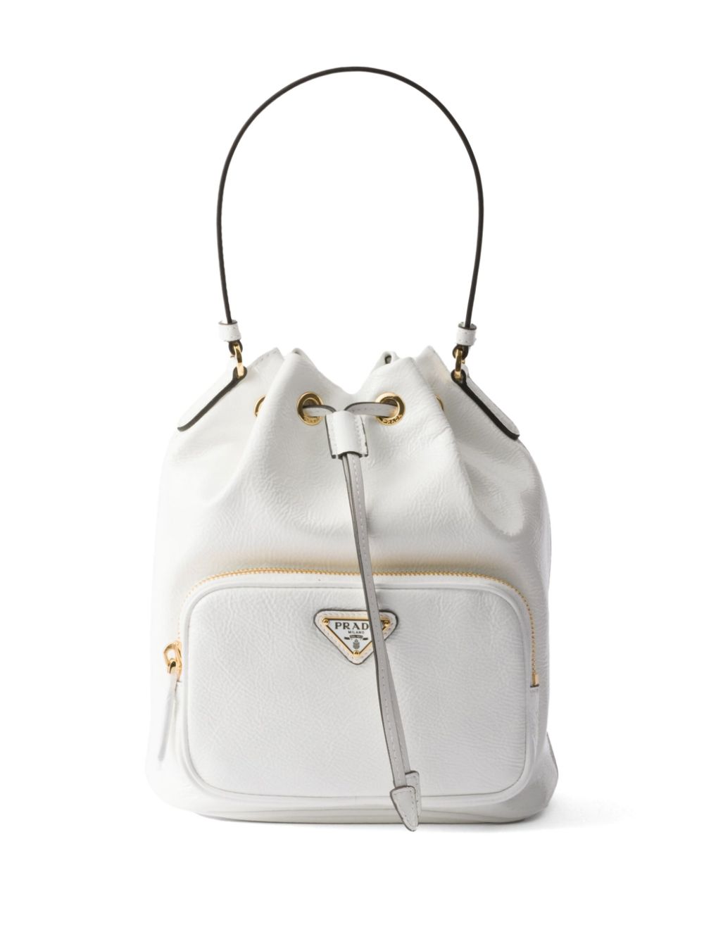 Prada Duet bucket-tas Wit