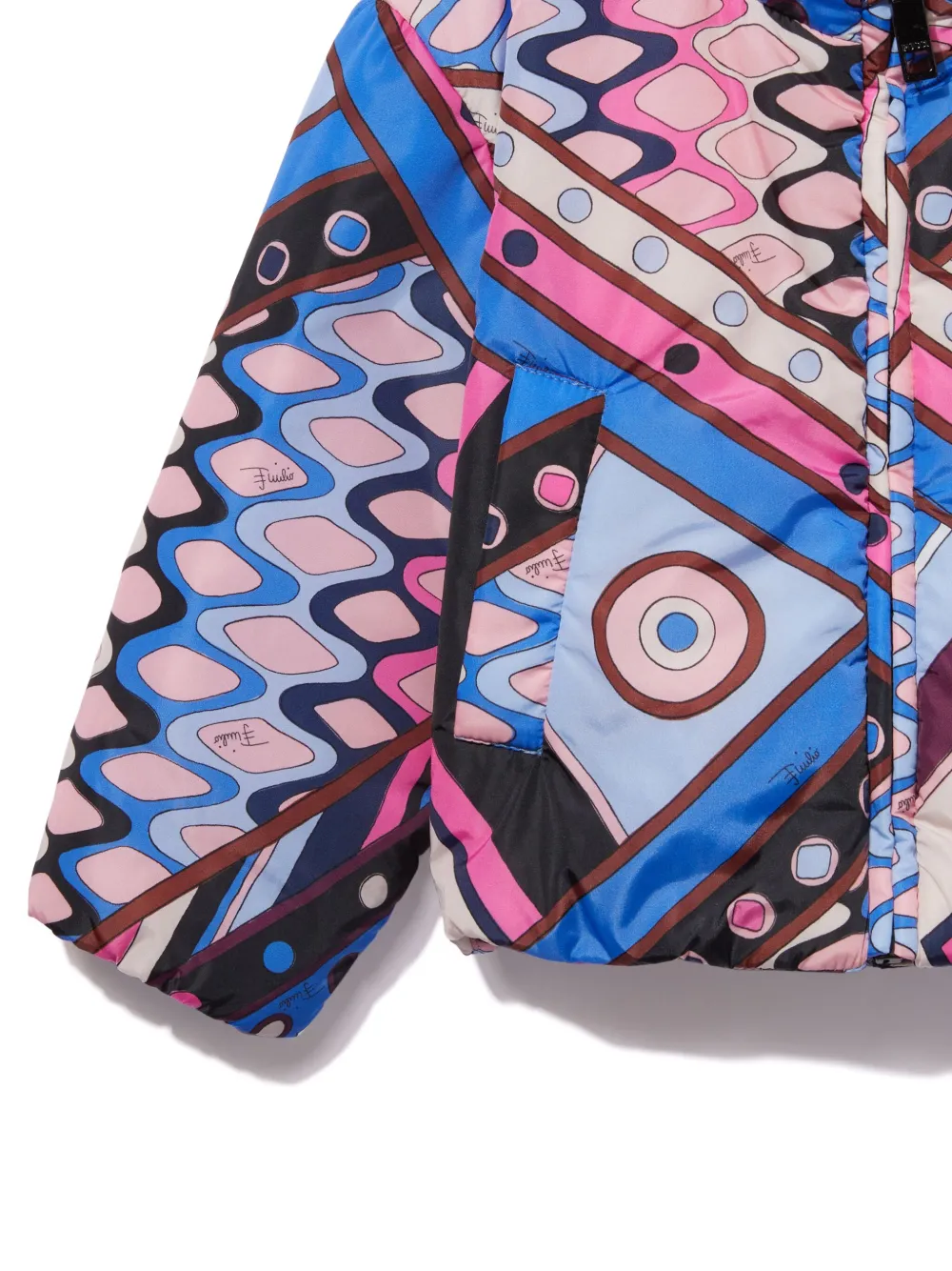 PUCCI Junior Jack met Vivara-print Blauw