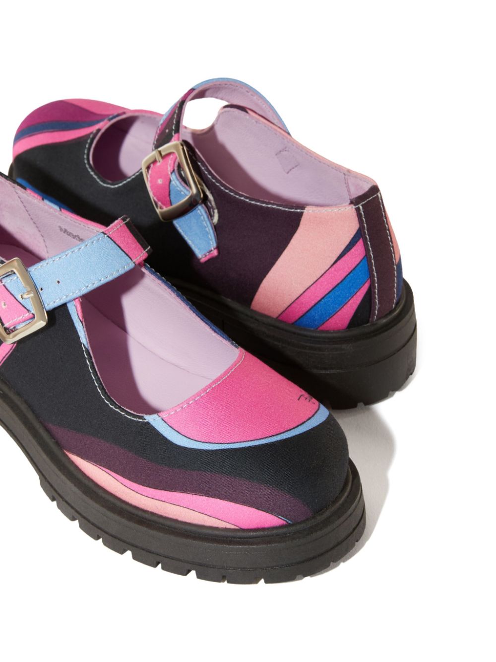 PUCCI Junior Loafers met print Roze