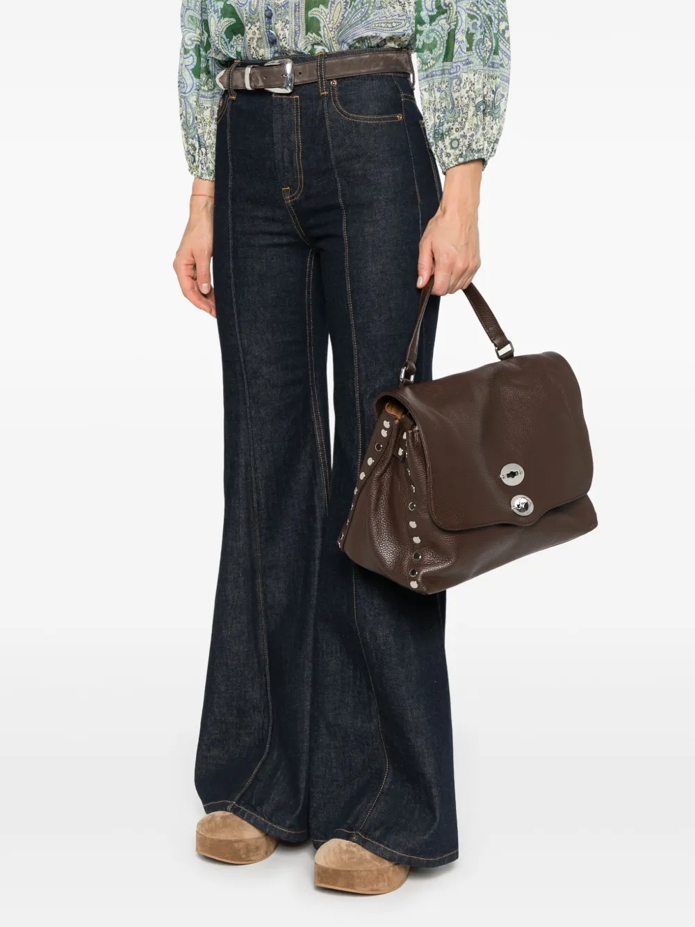 Zanellato Postina Daily kleine shopper - Bruin