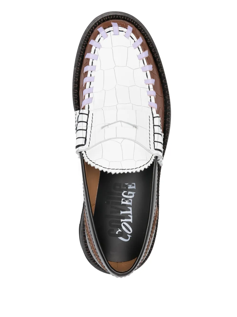 colville College loafers Wit