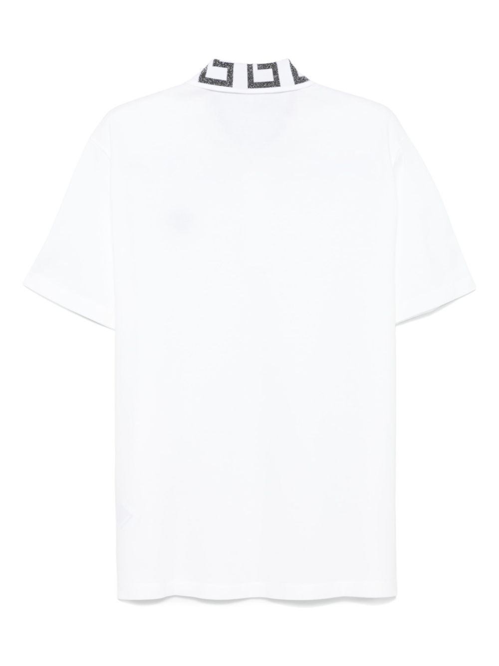 Versace Greca polo shirt - Wit