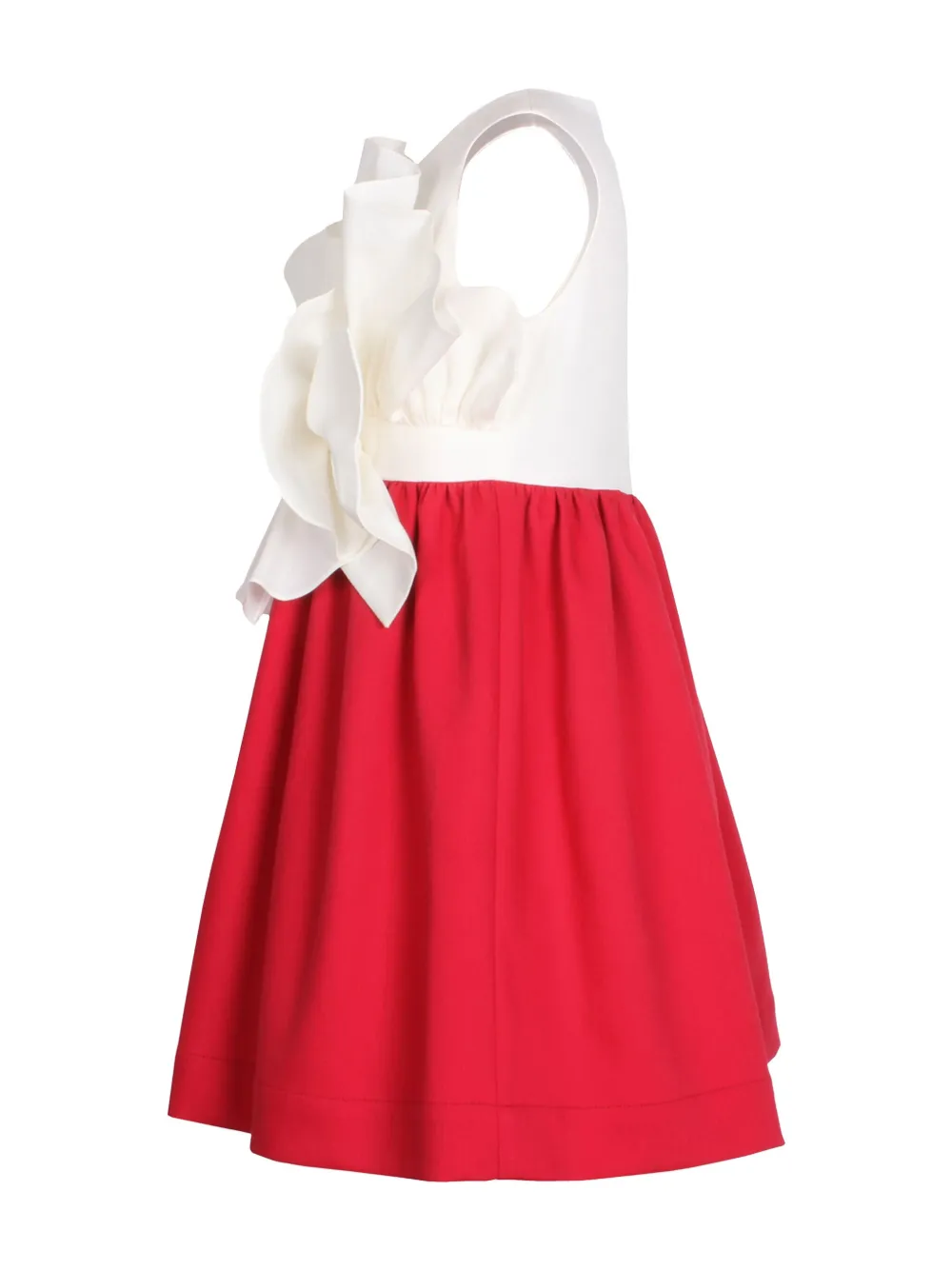JESSIE AND JAMES Jurk met bloemenpatch Rood