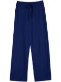 Chinti & Parker x Peanuts Snoopy-appliqué trousers - Blue