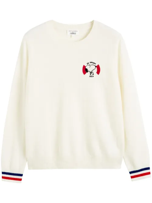 X Peanuts pull à appliqué Snoopy - Chinti & Parker - Modalova