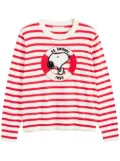 Chinti & Parker x Peanuts Snoopy jumper - White