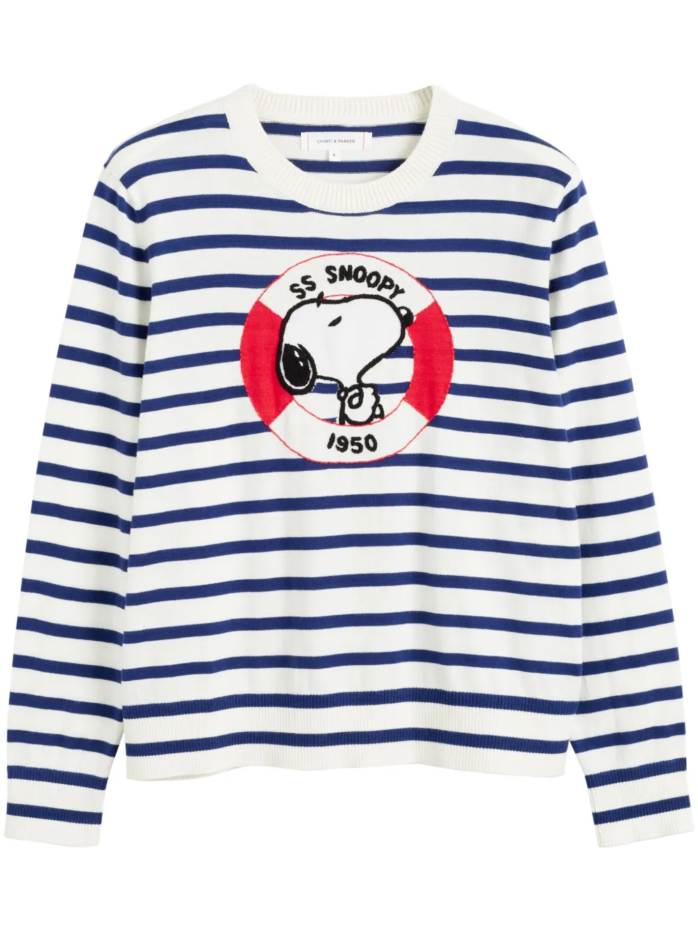 x Peanuts Snoopy-embroidered jumper