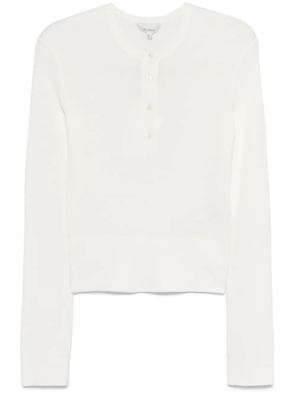 JW Anderson henley top | White | Image 1