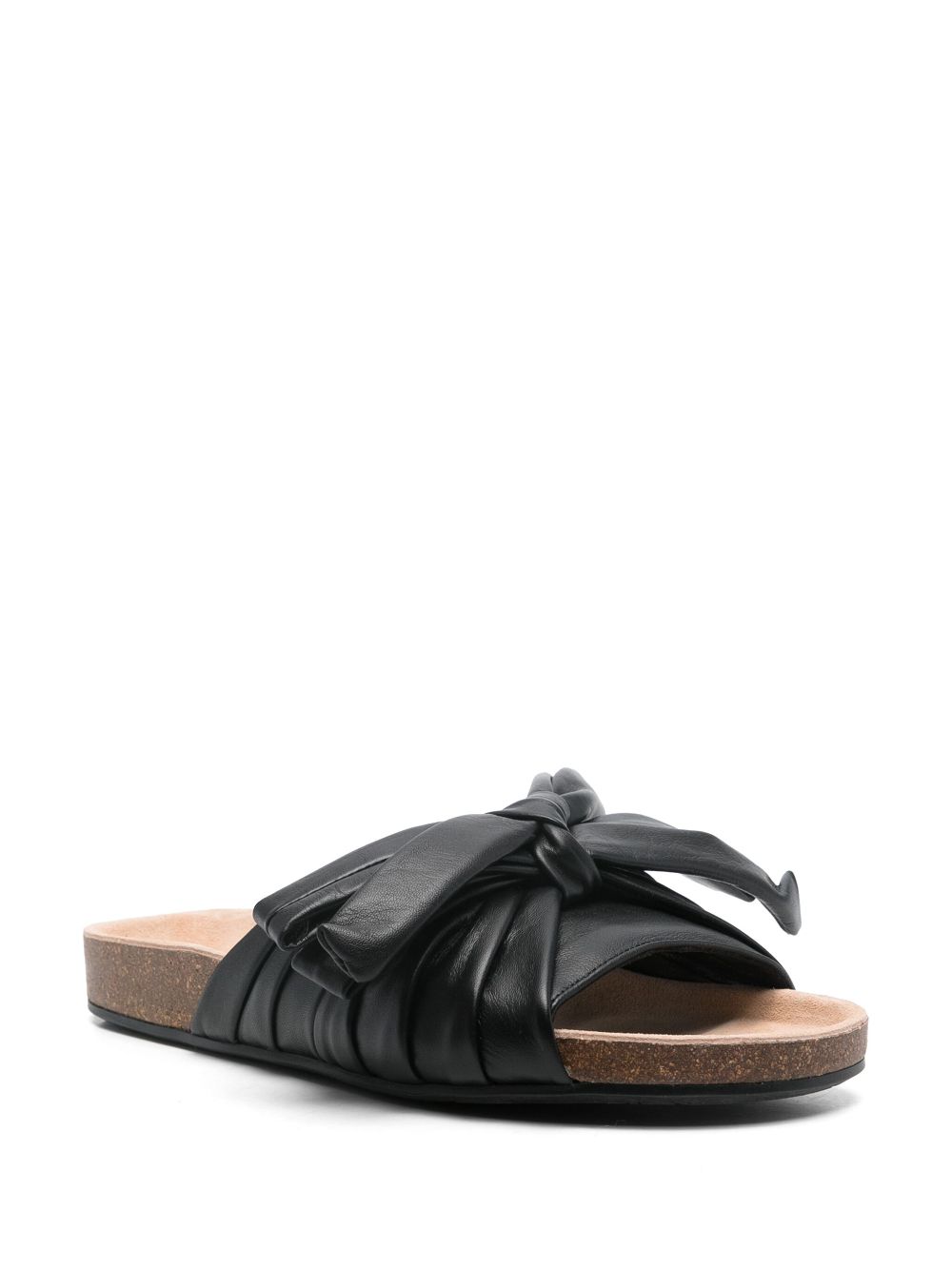 JW Anderson bow-detailed slides Black