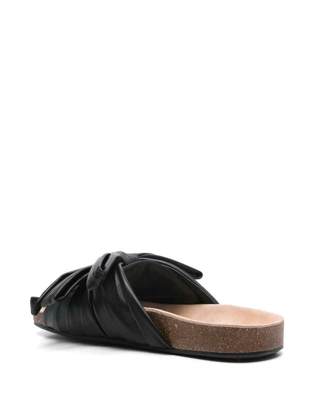 JW Anderson bow-detailed slides Black