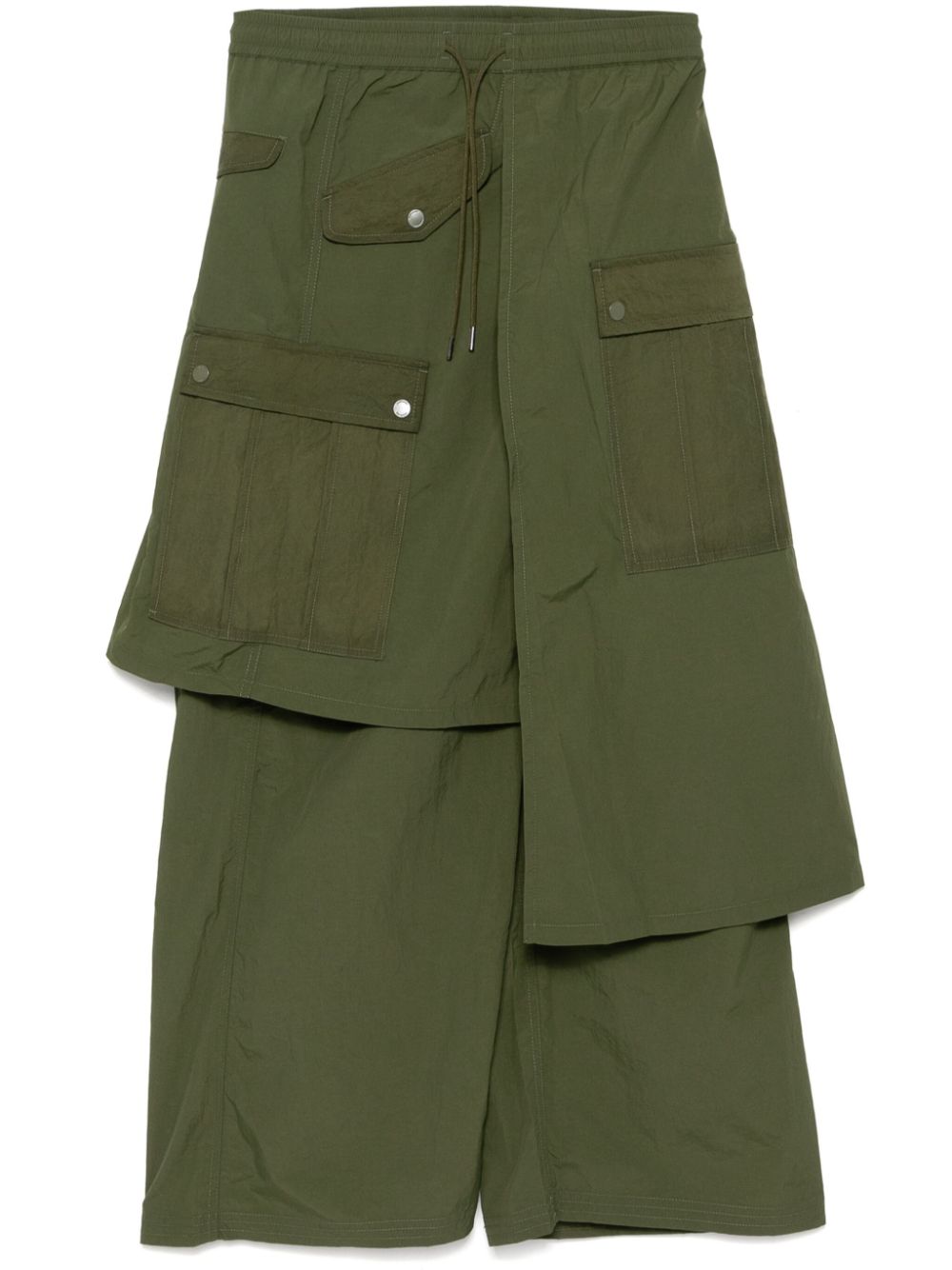 Maharishi Asym cargo hakama Groen