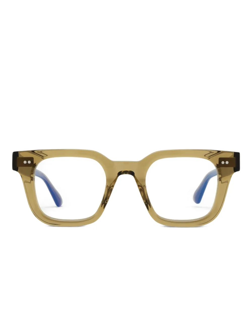 Chimi square-frame glasses | Brown | Image 1