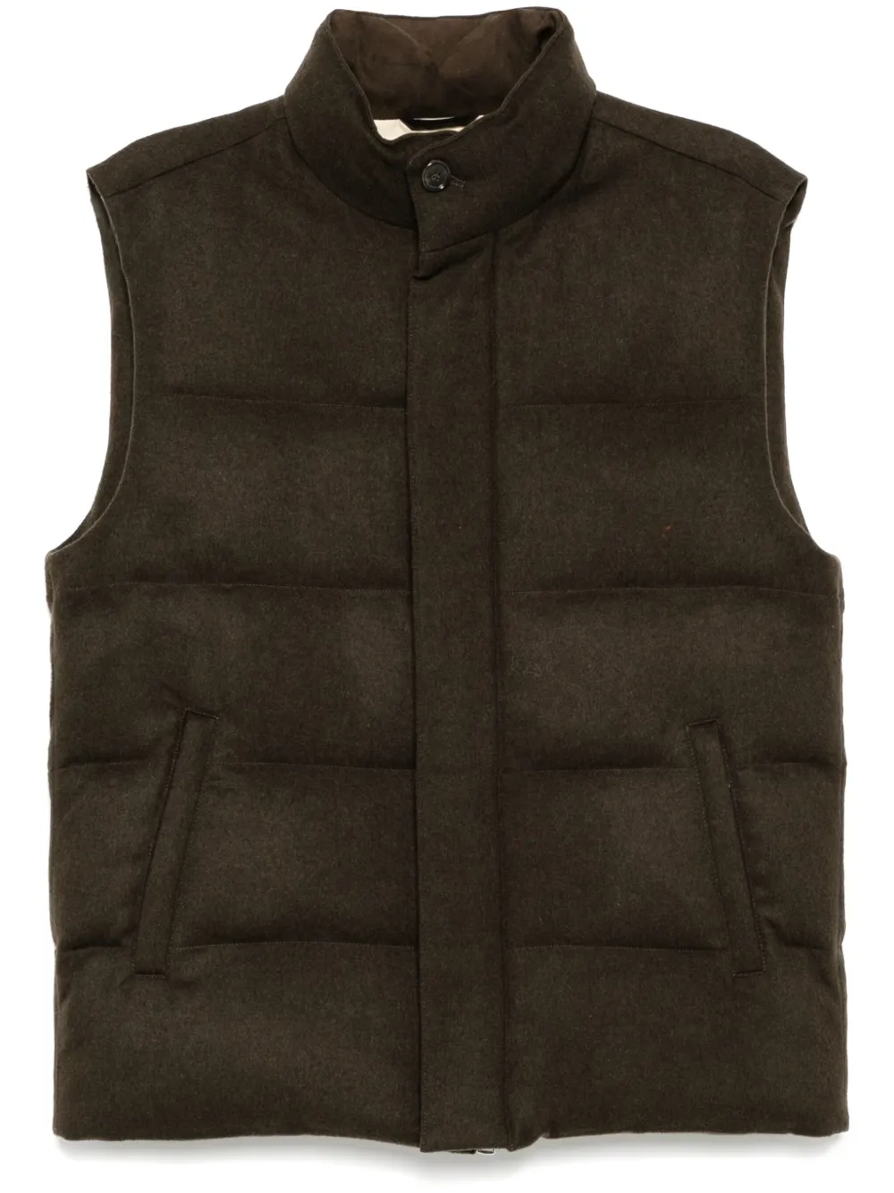 Aurélien chamarra Wool Body Warmer | marrón | Image 1