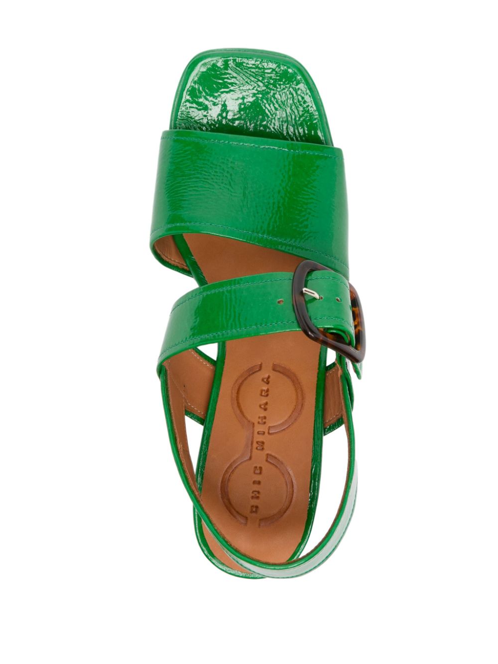 Chie Mihara 55 mm Ginka sandalen Groen