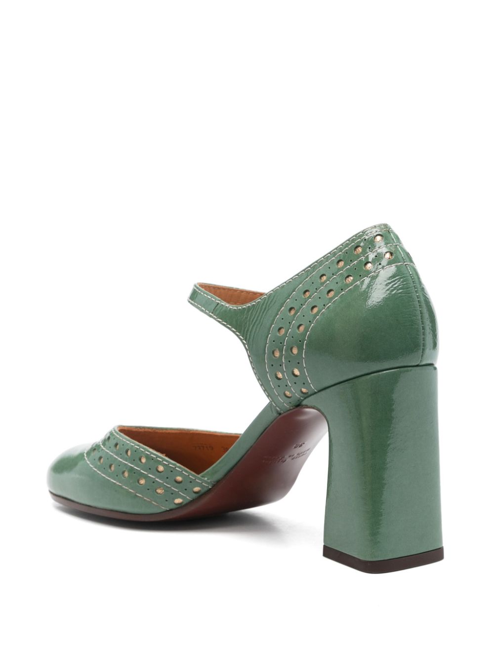 Chie Mihara 90 mm Manyata pumps Groen