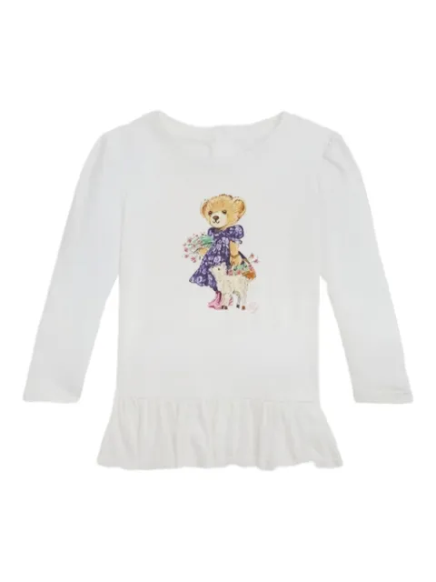 POLO RALPH LAUREN KIDS Bear-motif T-shirt 