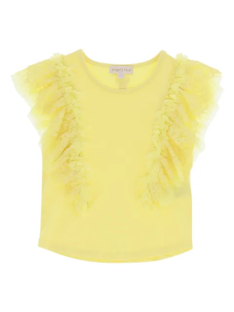 ANGEL'S FACE KIDS ruffle-detailing T-shirt 