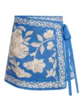 Agua By Agua Bendita Luna Madera pareo - Blue