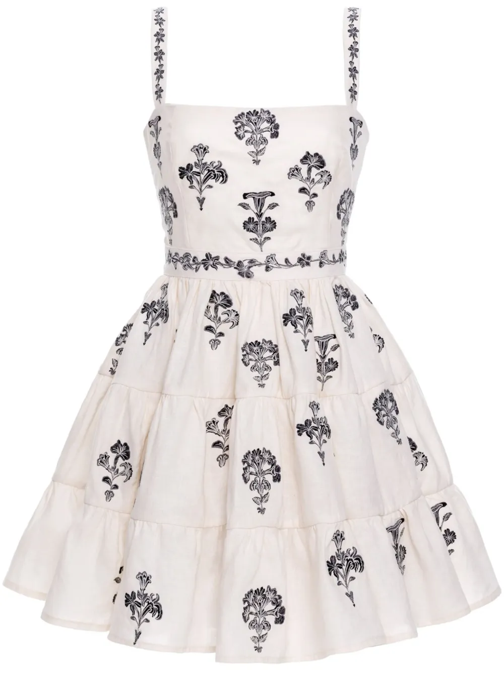 Shop Agua By Agua Bendita Mini Lima Guayacan Dress In White