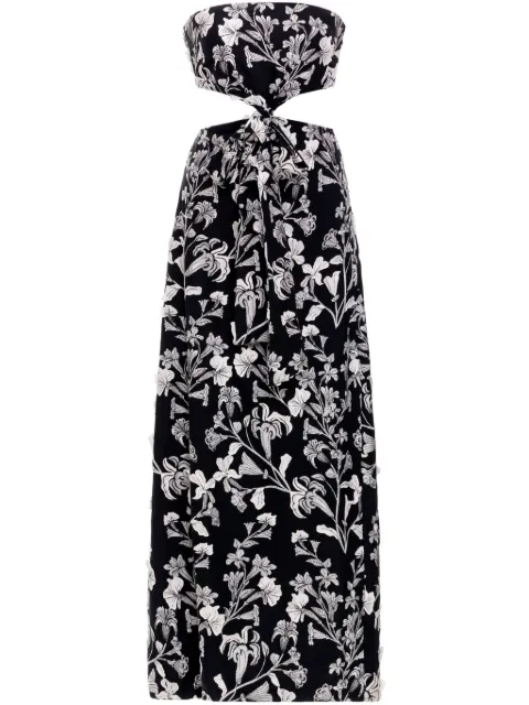Agua By Agua Bendita Malaquita Guayacan maxi dress