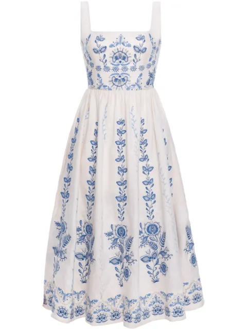 Agua By Agua Bendita Miramar Floritura dress 