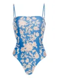 Agua By Agua Bendita Durazno Madera swimsuit - Blue