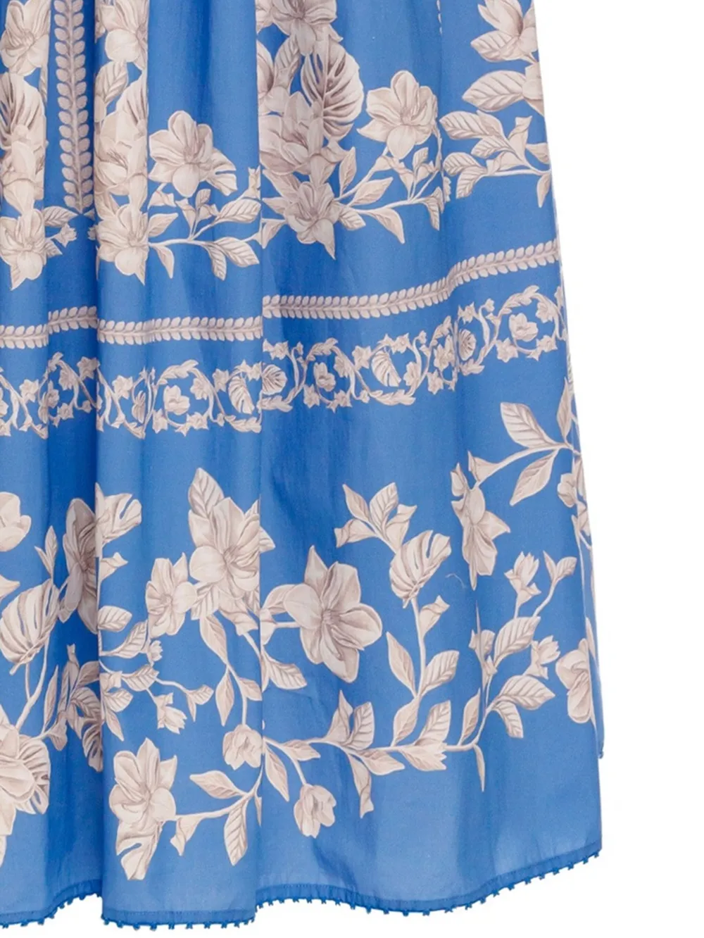Agua By Agua Bendita Barbara Madera jurk - Blauw