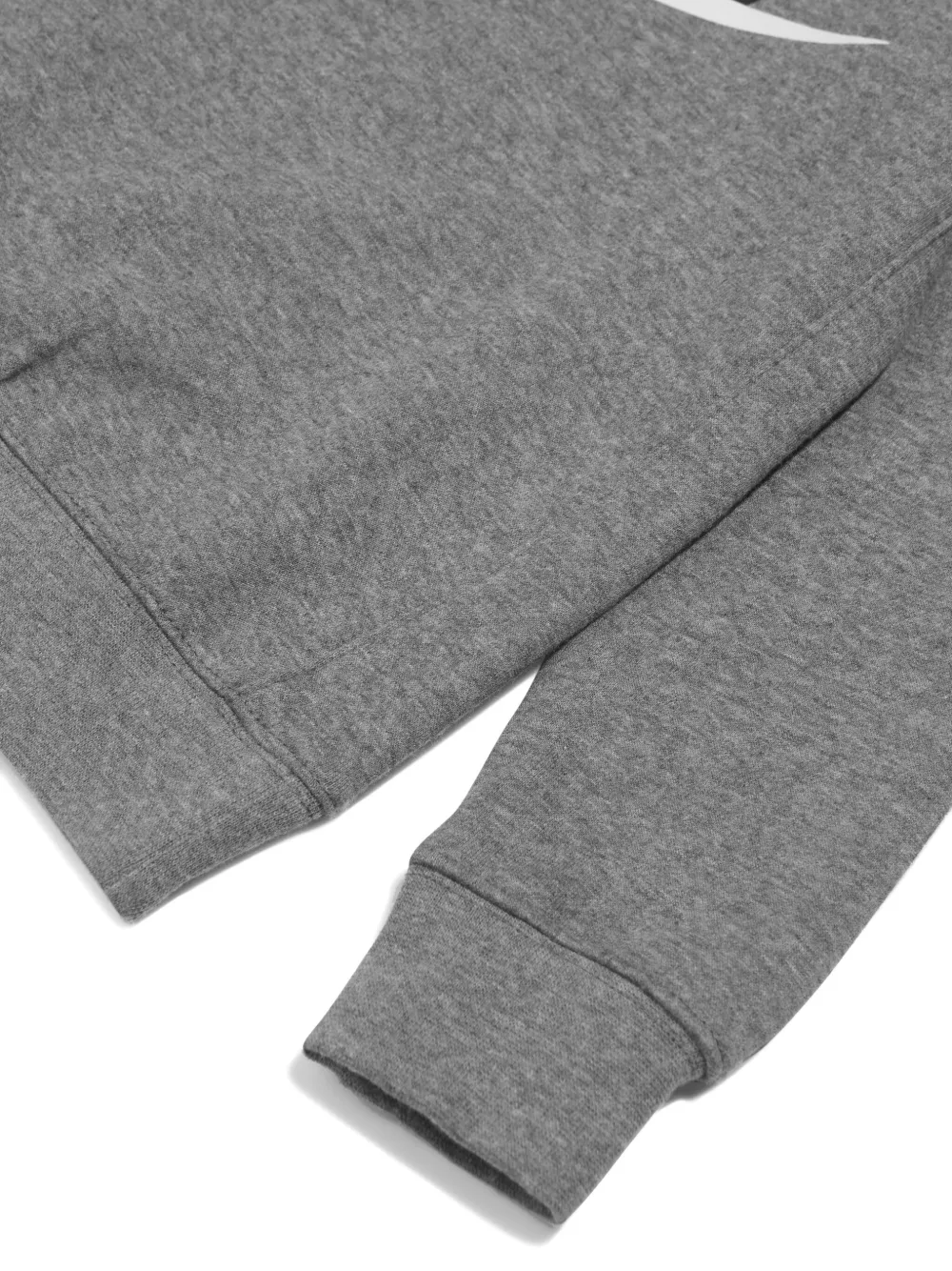 Nike Kids Sweater met logoprint Grijs