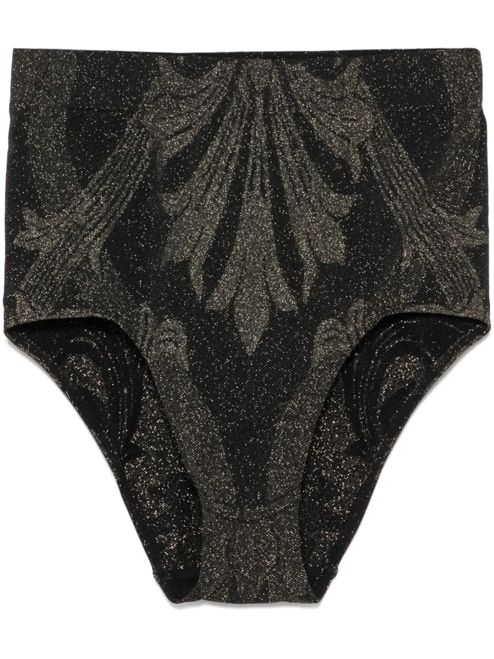 Wolford x ETRO shorts met jacquard Zwart