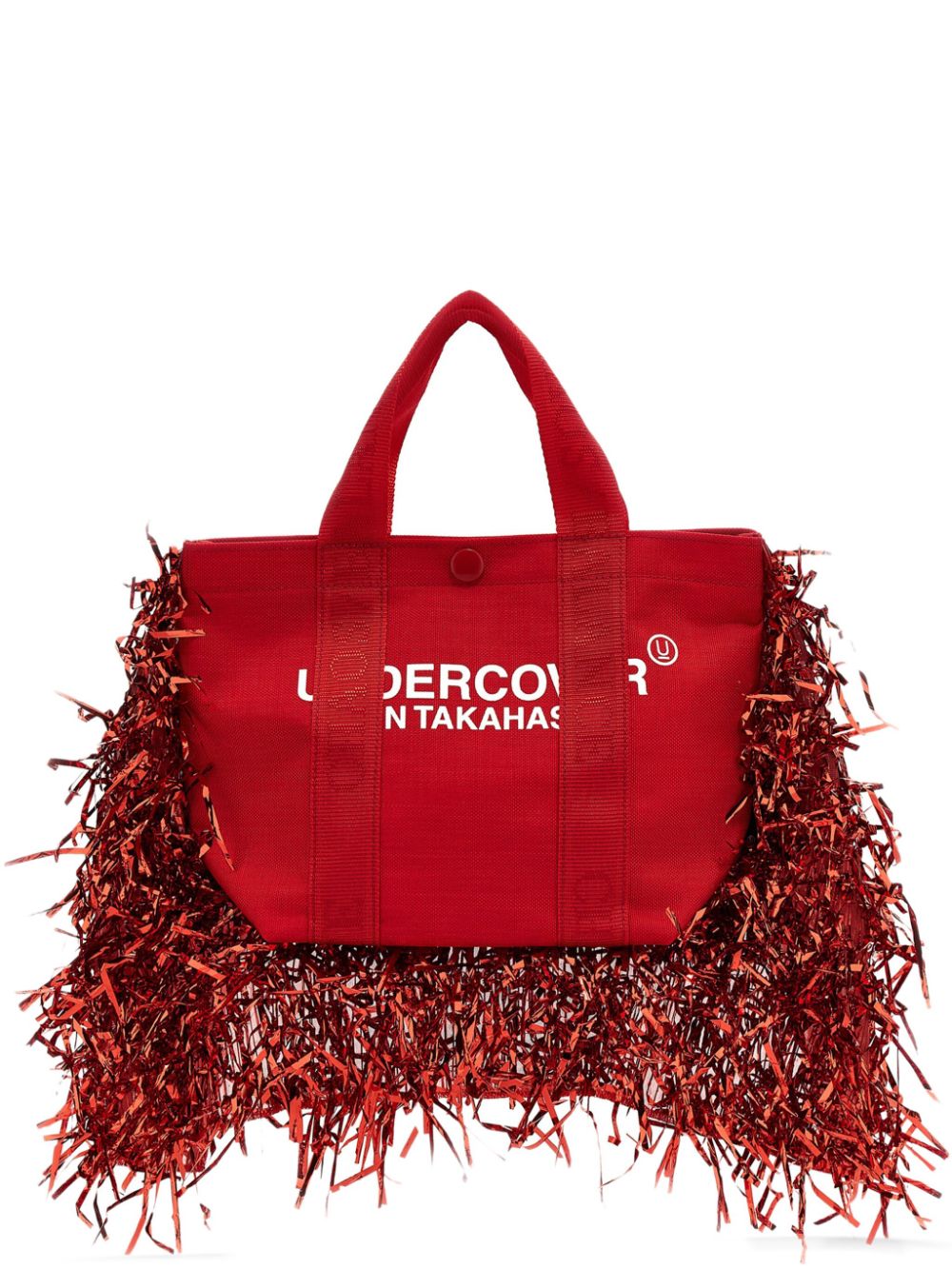 Undercover Fringed handbag - Red