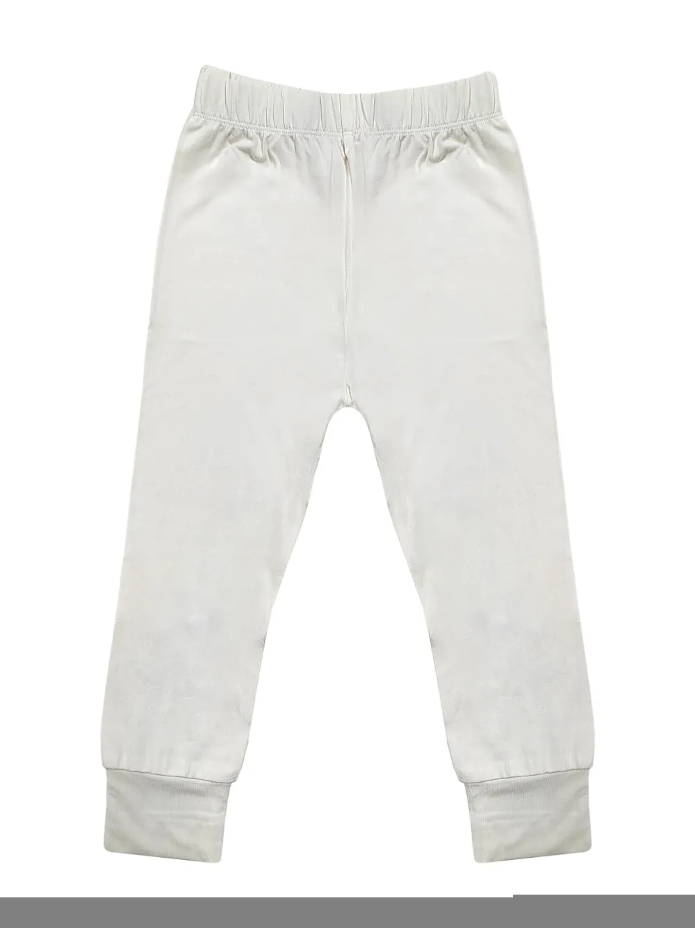 Roarsome Geribbeld shirt en broek Wit
