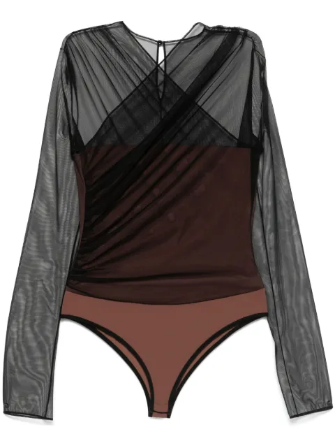 Nensi Dojaka mesh bodysuit